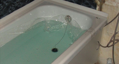 Установкой акрилового вкладыша | Алма-Атинская